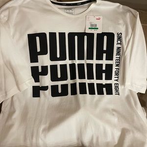 BRAND NEW LG PUMA T-SHIRT